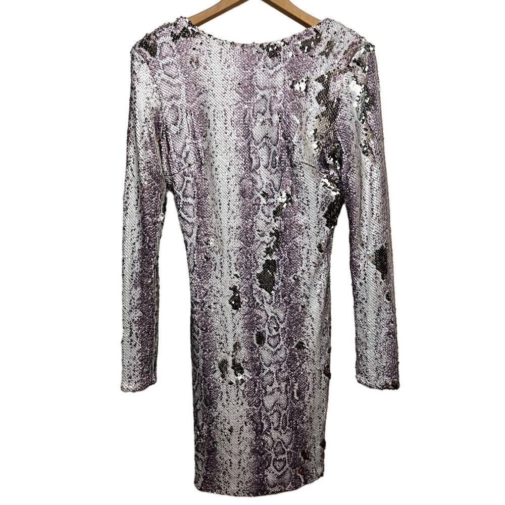 Dress The Population Python Sequin Emery Dress Sz… - image 4